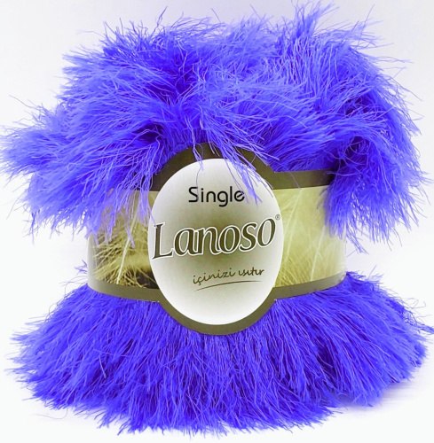 Lanoso Single цвет 941 светло синий Lanoso 90 % полиамид, 10% полиэстер. Моток 100 гр. 70 м.