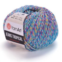 Yarn Art Jeans Tropical цвет 618 Yarn Art 55% хлопок, 45% акрил, длина в мотке 160 м.