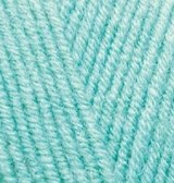 Alize Lanagold, цвет 462 морская зелень Alize 49% шерсть, 51% акрил, длина в мотке 240 м.