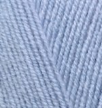 Alize Lanagold Fine, цвет 40 голубой Alize 49% шерсть, 51% акрил, длина в мотке 390 м.