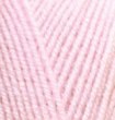 Alize Superlana Klasik цвет 518 розовая пудра Alize 25% шерсть, 75% акрил, длина в мотке 280 м.