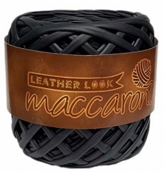 Maccaroni Leather Look 04 темно-синий Maccaroni 100 % кожа, длина в мотке 50 м. 170 гр.