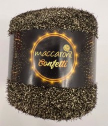 Maccaroni Confetti 09 хаки Maccaroni 100 % металлик, длина в мотке 160 м. 200 гр.