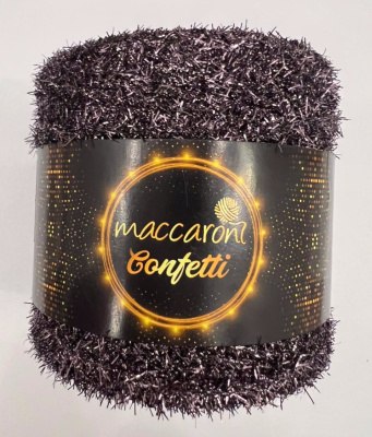 Maccaroni Confetti 11 баклажан Maccaroni 100 % металлик, длина в мотке 160 м. 200 гр.
