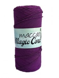 Maccaroni Magic Cord 10 фиолетовый Maccaroni 80% премиум полиэстер, 20% хлопок, длина в мотке 200 м. 200 гр.