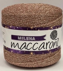Maccaroni Milena 05 пудра Maccaroni 80% хлопок, 20% люрекс, длина в мотке 170 м. 200 гр.