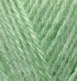 Alize Angora Gold цвет 852 зеленая трава Alize 20% шерсть, 80% акрил, длина 550 м в мотке