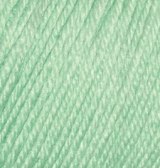 Alize Baby Wool цвет 188 зеленая мята Alize 40% шерсть, 20% бамбук, 40% акрил. Моток 50 гр. 175 м.