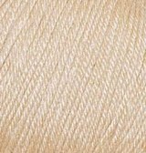 Alize Baby Wool цвет 310 медовый Alize 40% шерсть, 20% бамбук, 40% акрил. Моток 50 гр. 175 м.
