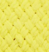 Alize Puffy цвет 552 желтый неон Alize 100% микрополиэстер, длина 9,2 м в мотке
