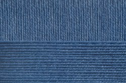 Кроссбред Бразилии, цвет 156 индиго ООО Пехорский текстиль 50% шерсть мериноса, 50% акрил, длина 500м в мотке