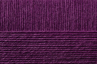 Кроссбред Бразилии, цвет 191 ежевика ООО Пехорский текстиль 50% шерсть мериноса, 50% акрил, длина 500м в мотке