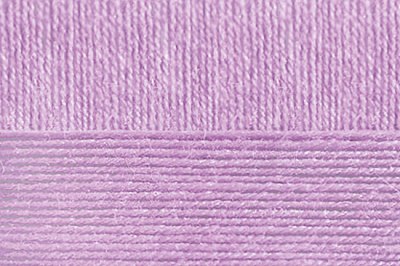 Кроссбред Бразилии, цвет 389 светлая фиалка ООО Пехорский текстиль 50% шерсть мериноса, 50% акрил, длина 500м в мотке