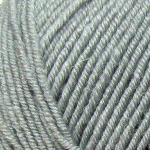 Народная, цвет 08 светло серый ООО Пехорский текстиль 30% шерсть, 70% акрил высокообъемный, длина 220м в мотке
