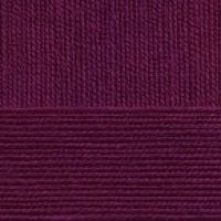 Пехорка Хлопок натуральный 425м., цвет 191 ежевика ООО Пехорский текстиль 100% хлопок, длина в мотке 150м.