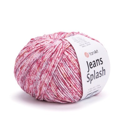 Yarn Art Jeans Splash цвет 941 Yarn Art 55% хлопок, 45% акрил, длина в мотке 160 м.