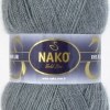 Nako Mohair Delicate цвет 6129 темно серый Nako 5% мохер, 10% шерсть, 85% акрил. Моток 100 гр. 500 м.