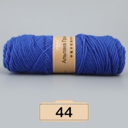 Menca Alpaca Wool Yarn цвет 44 синий Menca 30% шерсть альпаки, 45% овечья шерсть, 25% акрил,длина в мотке 125 м.