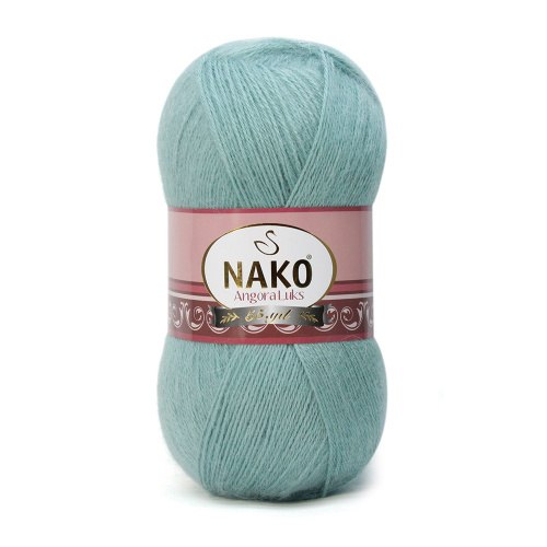 Nako Angora Luks цвет 10628 Nako 5% мохер, 15 % шерсть, 80% премиум акрил, длина в мотке 550 м.