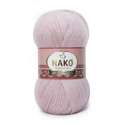 Nako Angora Luks цвет 10639 Nako 5% мохер, 15 % шерсть, 80% премиум акрил, длина в мотке 550 м.