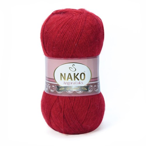 Nako Angora Luks цвет 1175 Nako 5% мохер, 15 % шерсть, 80% премиум акрил, длина в мотке 550 м.