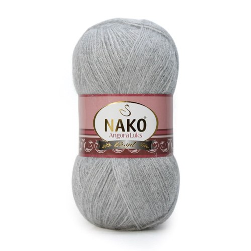 Nako Angora Luks цвет 195 Nako 5% мохер, 15 % шерсть, 80% премиум акрил, длина в мотке 550 м.
