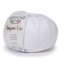 Etrofil Angora Lux, цвет 70105 Etrofil 40% ангора, 20% кашемир, 40% полиамид, длина в мотке 200 м.