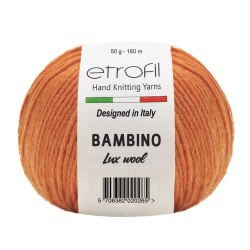 Etrofil Bambino Lux Wool цвет 70212 Etrofil 60% шерсть мериноса, 40% акрил, длина в мотке 160 м.