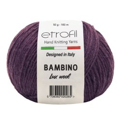 Etrofil Bambino Lux Wool цвет 70317 Etrofil 60% шерсть мериноса, 40% акрил, длина в мотке 160 м.