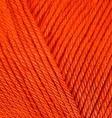 Alize Diva, цвет 37 оранжевый Alize 100% микрофибра акрил, длина 350 м.