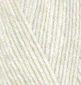 Alize Lanagold 800, цвет 01 молочный Alize 49% шерсть, 51% акрил, длина в мотке 800 м.