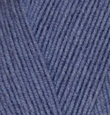 Alize Lanagold 800, цвет 203 джинс меланж Alize 49% шерсть, 51% акрил, длина в мотке 800 м.