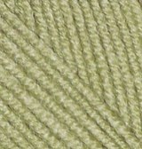 Alize Superlana Klasik цвет 138 зеленый миндаль Alize 25% шерсть, 75% акрил, длина в мотке 280 м.