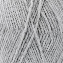 Пехорка Ангорская теплая цвет 386 светло-серый меланж ООО Пехорский текстиль 40% шерсть, 60% акрил, длина 480м в мотке