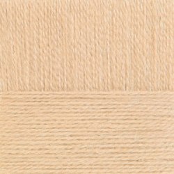 Пехорка Ангорская теплая цвет 442 натуральный ООО Пехорский текстиль 40% шерсть, 60% акрил, длина 480м в мотке