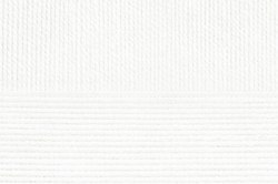 Австралийский меринос, цвет 01 белый ООО Пехорский текстиль 95% мериносовая шерсть, 5% акрил, длина в мотке 400м.