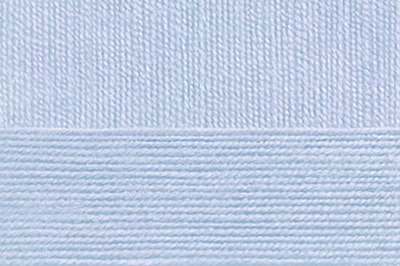 Австралийский меринос, цвет 195 незабудка ООО Пехорский текстиль 95% мериносовая шерсть, 5% акрил, длина в мотке 400м.