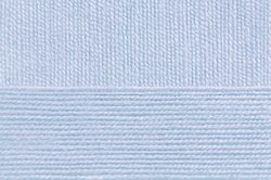 Австралийский меринос, цвет 195 незабудка ООО Пехорский текстиль 95% мериносовая шерсть, 5% акрил, длина в мотке 400м.