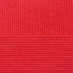 Детская новинка, цвет 06 красный ООО Пехорский текстиль 100% высокообъемный акрил, длина 200м в мотке