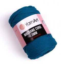 YarnArt Macrame Cord 3mm цвет 789 Yarn Art 60% хлопок, 40% вискоза и полиэстер, длина в мотке 85 м.