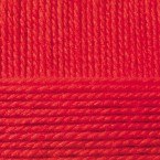 Мериносовая, цвет 06 красный ООО Пехорский текстиль 50% шерсть мериноса, 50% акрил, длина 200м в мотке