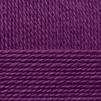 Мериносовая, цвет 191 ежевика ООО Пехорский текстиль 50% шерсть мериноса, 50% акрил, длина 200м в мотке