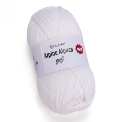 Yarn Art Alpine Alpaca New цвет 1440 Yarn Art 20% альпака, 20% шерсть, 60% акрил, длина в мотке 120 м.