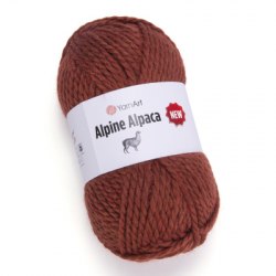 Yarn Art Alpine Alpaca New цвет 1452 Yarn Art 20% альпака, 20% шерсть, 60% акрил, длина в мотке 120 м.