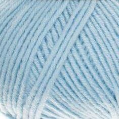 Перспективная, цвет 05 голубой ООО Пехорский текстиль 50% шерсть мериноса, 50% высокообъемный акрил, длина 270м в мотке