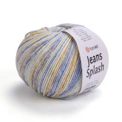 Yarn Art Jeans Splash цвет 956 Yarn Art 55% хлопок, 45% акрил, длина в мотке 160 м.
