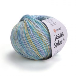 Yarn Art Jeans Splash цвет 959 Yarn Art 55% хлопок, 45% акрил, длина в мотке 160 м.