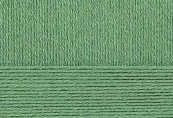 Кроссбред Бразилии, цвет 117 киви ООО Пехорский текстиль 50% шерсть мериноса, 50% акрил, длина 500м в мотке