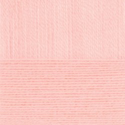 Пехорка Ангорская теплая цвет 265 розовый персик ООО Пехорский текстиль 40% шерсть, 60% акрил, длина 480м в мотке