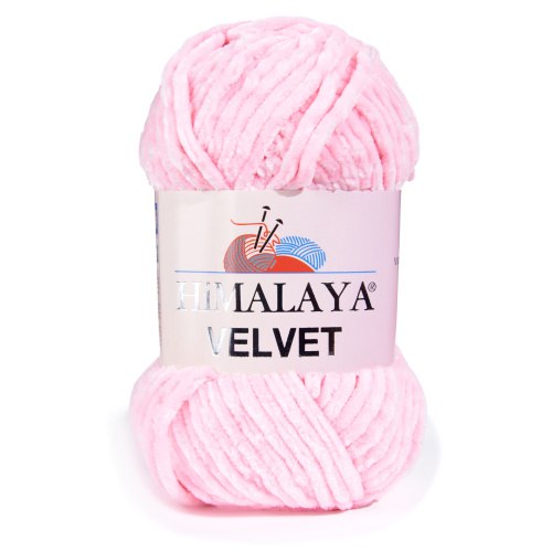Himalaya Velvet цвет 90019 светло розовый Himalaya 100% микрополиэстер, длина 120 м в мотке